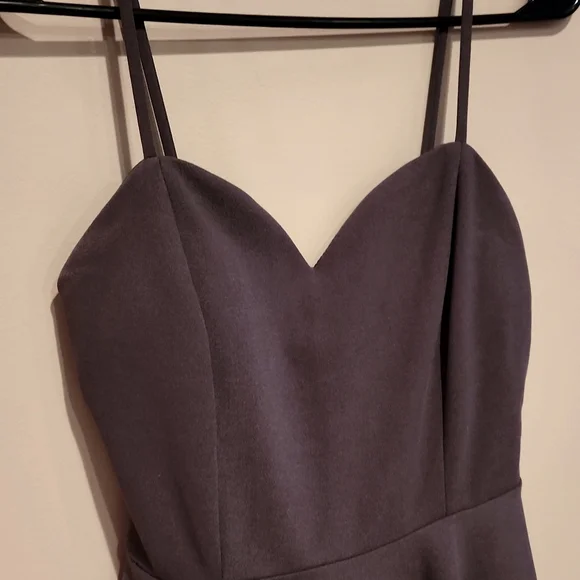 Gray womans mini formal dress size small - Picture 9 of 9